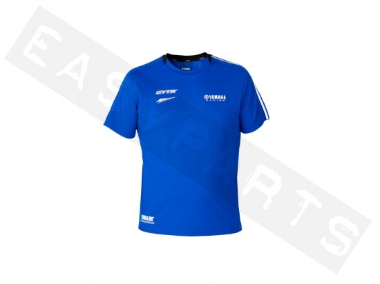 T-shirt YAMAHA Paddock Blu Pulse Derby Blu Uomo